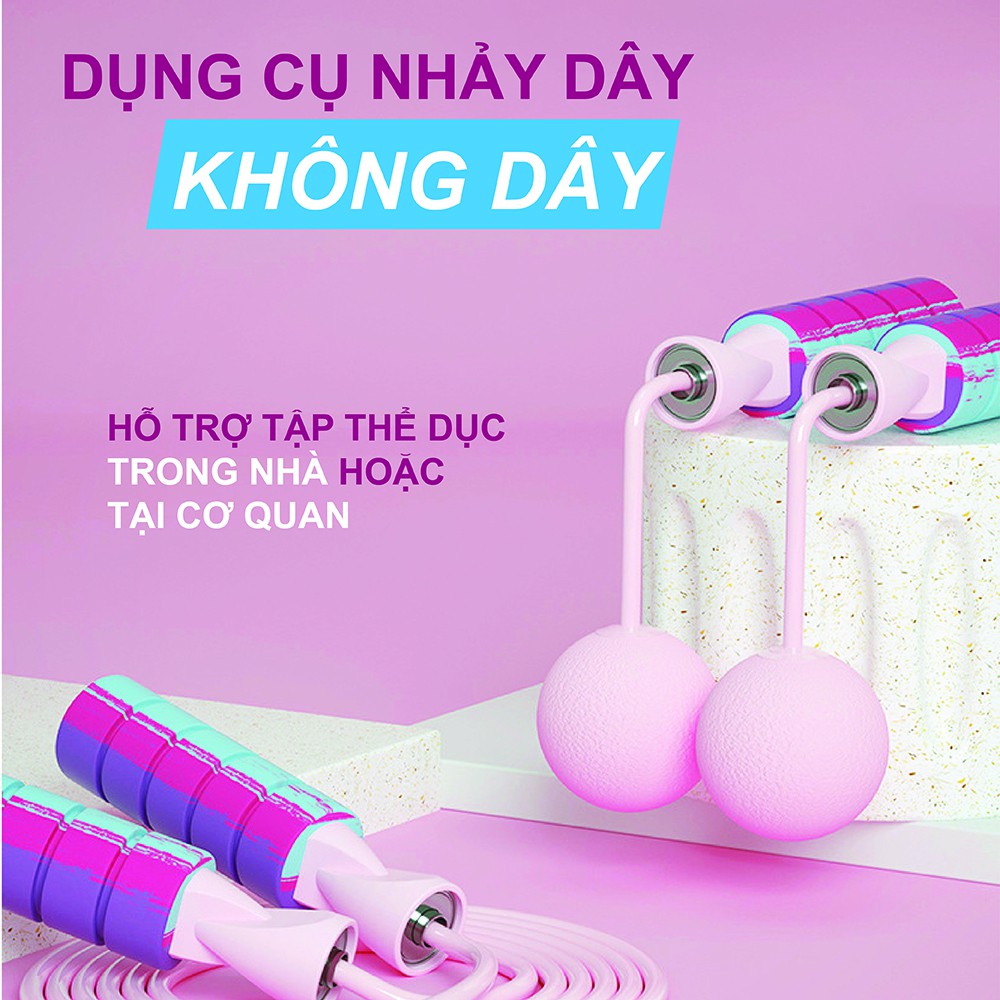 Nhảy dây không dây dụng cụ thể thao thế hệ mới