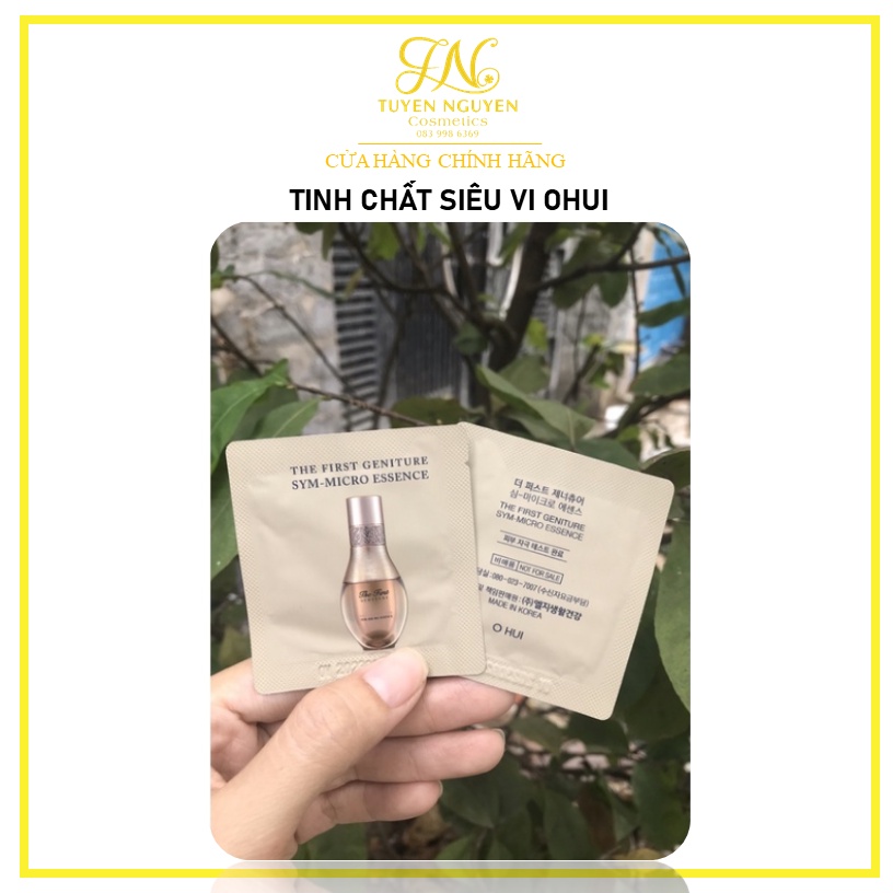 Tinh chất siêu vi Ohui the First geniture SYM MICRO ESSENCE gói 1ml