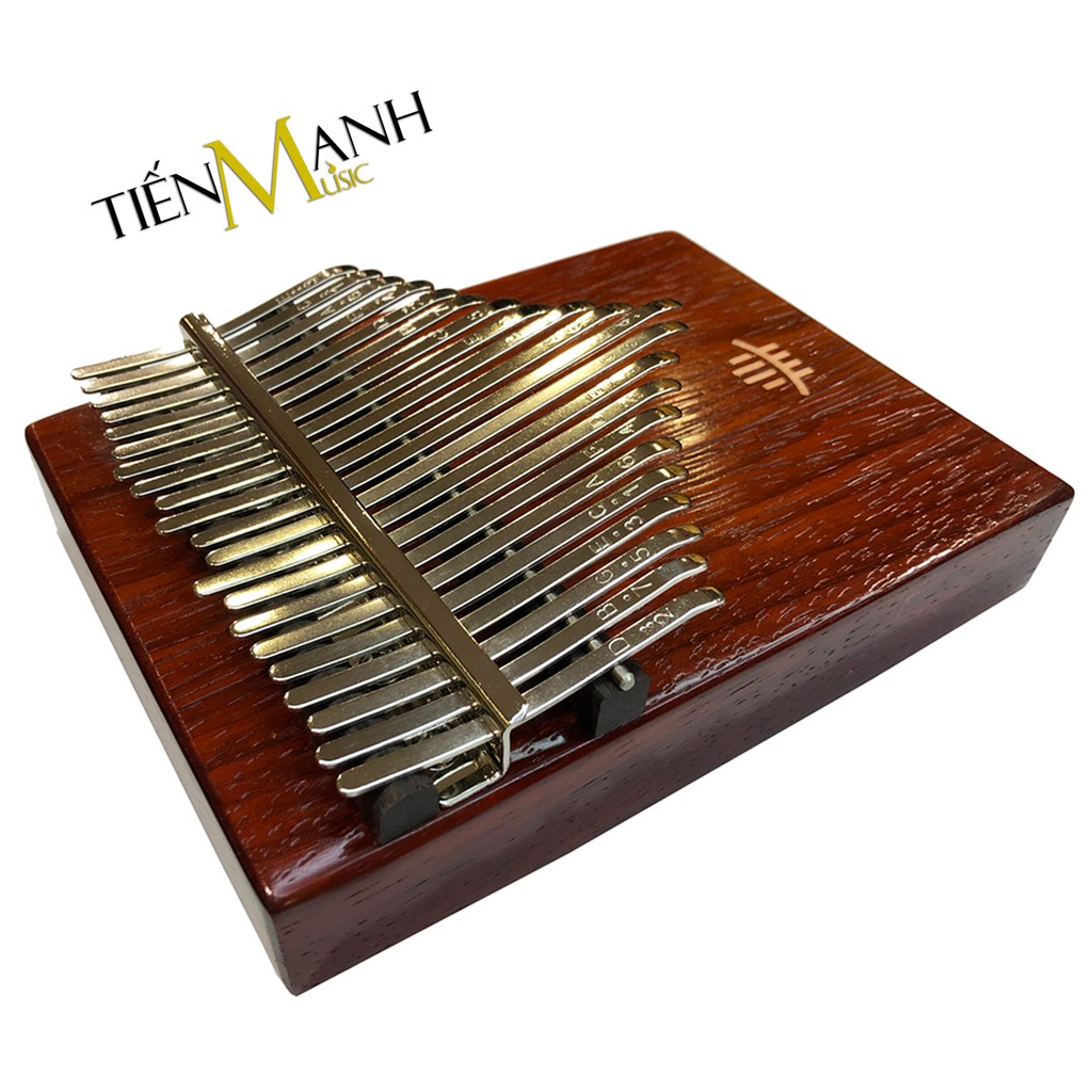 Đàn Kalimba 21 Phím Hluru KC21-RR - Kèm hộp chống sốc, Pickup (Gỗ Red Rosewood) - Chính hãng KC21RR