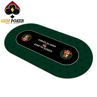 THẢM POKER GEM OVAL CAO SU CAO CẤP