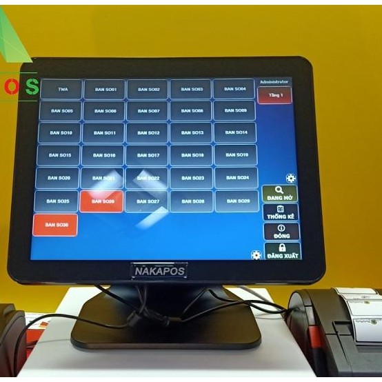 Máy Pos Bán Hàng  Cảm Ứng NAKA 2700