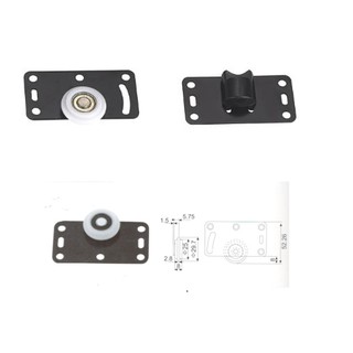 BÁNH XE CỬA LÙA CHO RAY LÙA UI - Bánh xe tủ áo