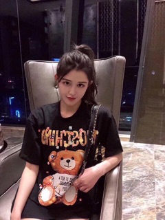 Áo phông gấu (có sẵn, kèm ảnh thật)