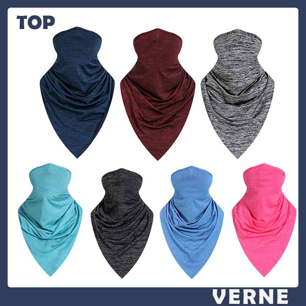 Khẩu Trang Thể Thao Chống Bụi Màu Trơn Thoáng Khí VERNE