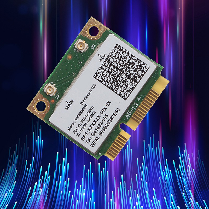 Card Wifi 105bnhmw Không Dây-N 105 Mini Pci-E 150mbps 2.4 Ghz 802.11b / G / N | BigBuy360 - bigbuy360.vn