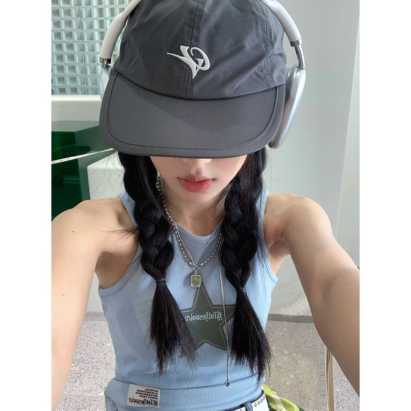 Áo Hai Dây Dáng Ôm Thêu Ngôi Sao Phong Cách Mới Mùa Hè Cho Nữ