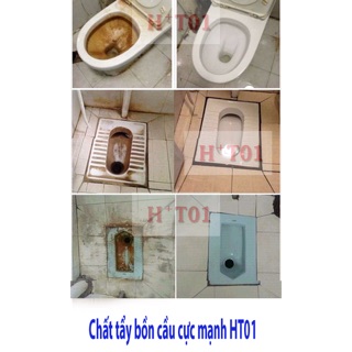 Tẩy gốm sứ-bồn cầu HT01-500ml