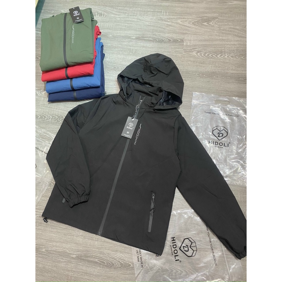 Áo Khoác Gió Tráng Bạc Chống Nước Hidoli New 2022