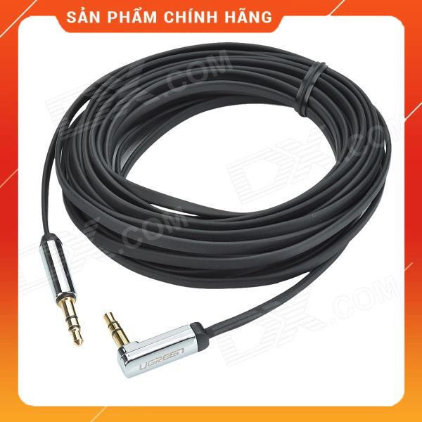 Dây loa 3.5mm đầu bẻ góc 90 5m UGREEN 10729 dailyphukien