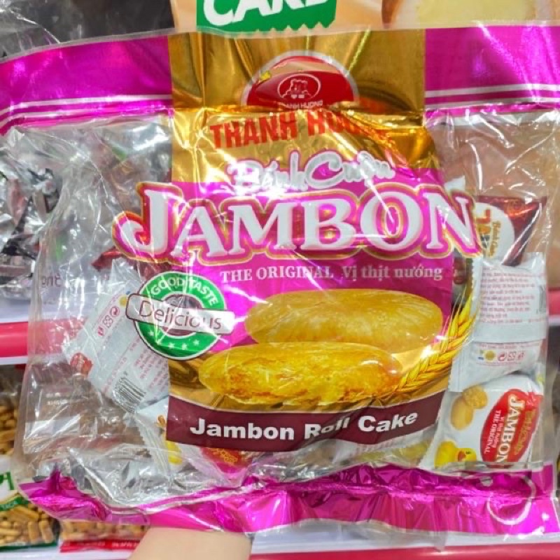 BÁNH CUỘN JAMBON THỊT NƯỚNG THANH HƯƠNG 400G