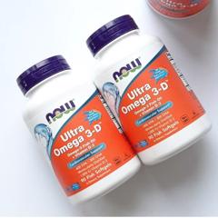 Ultra Omega 3 Kết Hợp Vitamin D Tăng Sức Đề Kháng Và Bảo Vệ Xương Khớp Now Ultra Omega 3 với Vitamin D