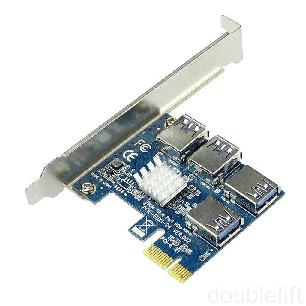 Bảng Mạch Chuyển Đổi Pci-E X1 Sang Usb 3.0 4 Cổng