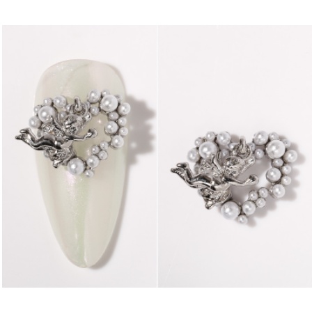 Charm trang trí nail mix nhiều mã