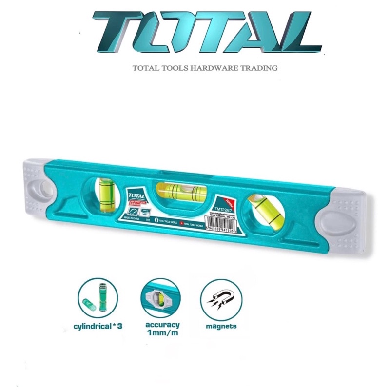 Thước thủy mini có nam châm TOTAL TMT2267