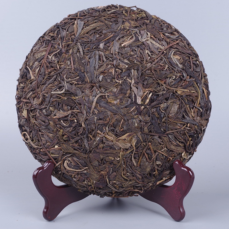 Bánh Trà Phổ Nhĩ Sống Vân Nam Lão Ban Chương 357 gram (Năm 2015)