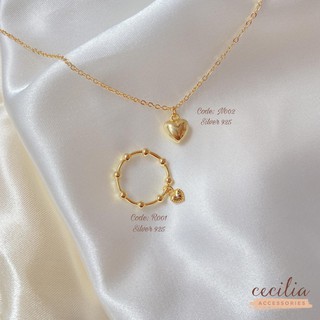 Nhẫn vàng trái tim công chúa R001