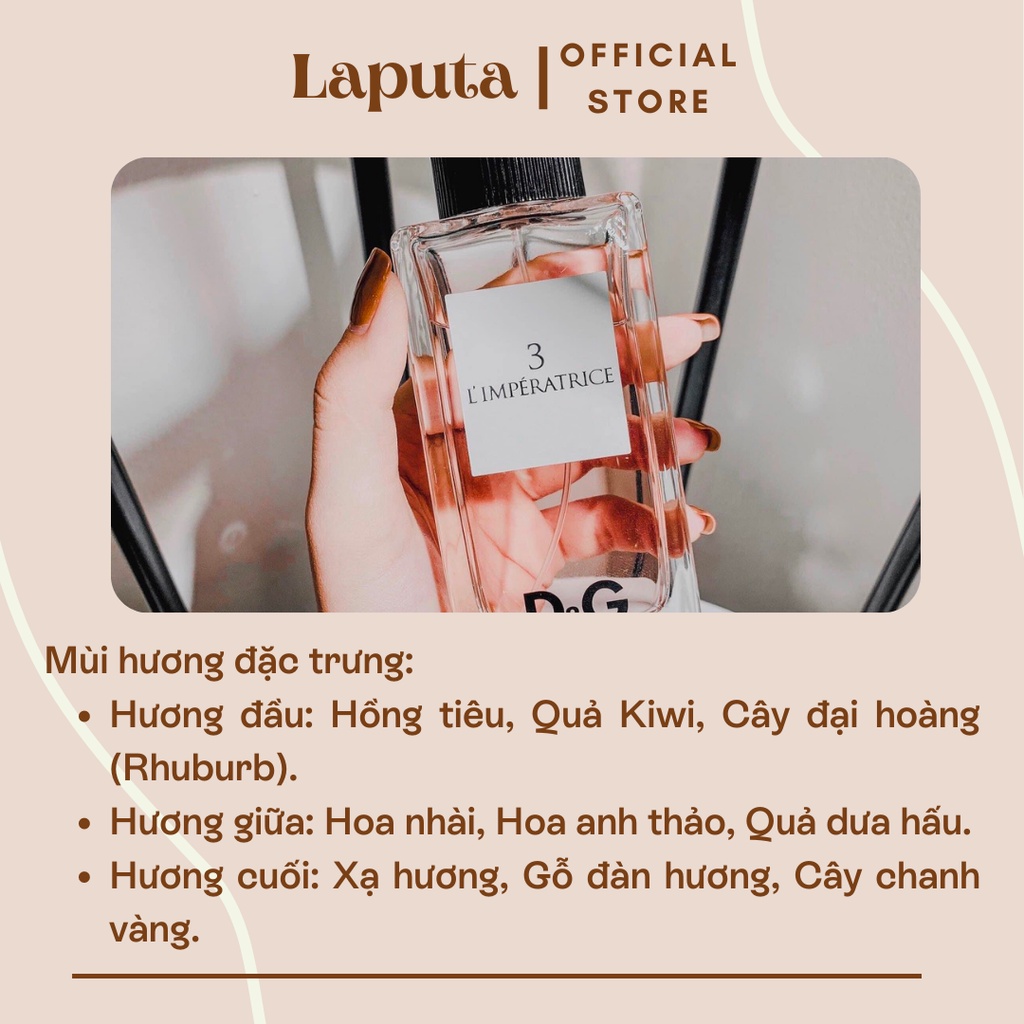 Nước Hoa Nữ L'imperatrice 3 hương thơm hoa quả dịu dàng, quyến rũ