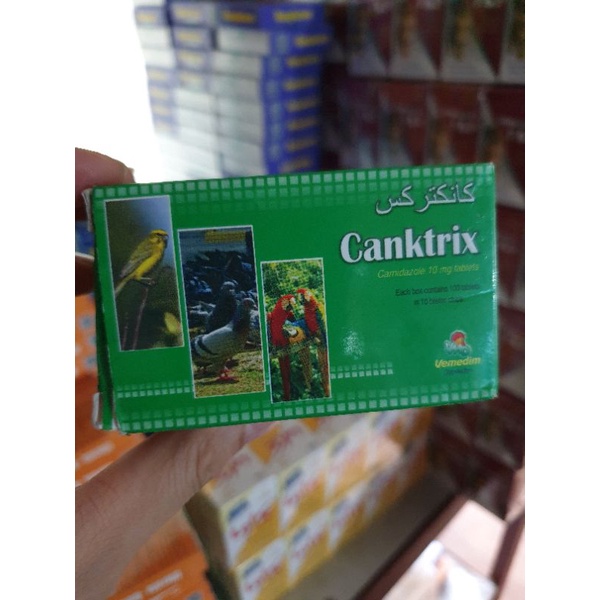 hộp 10 viên cantrix chữ.a viê.m.loet miệng chim cảnh