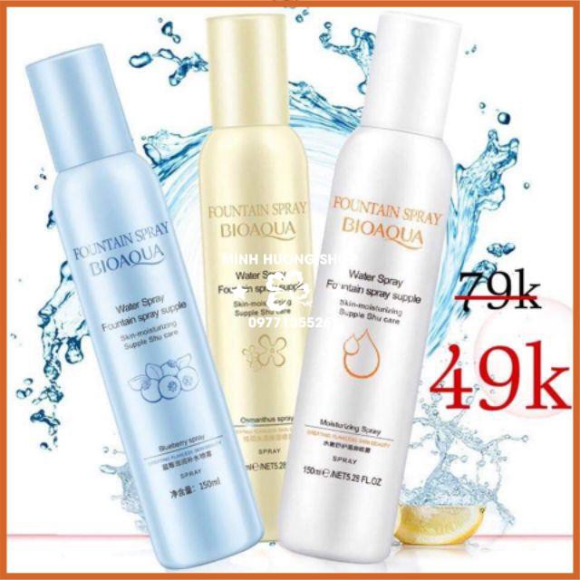 Xịt khoáng giữ ẩm , chống nắng BioAqua dung tích 150ml | BigBuy360 - bigbuy360.vn