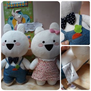 Cặp Thỏ Tình Nhân đáng iu(Hình thật), new 99%💞💞💞