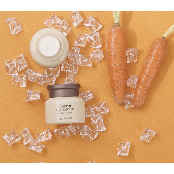Kem dưỡng SKINFOOD Carrot Carotene Relief Cream 55ml