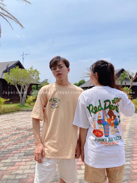 Áo Thun Tay Lỡ Unisex ❤️FREESHIP❤️ Giảm 10K Khi Nhập [ Áo Thun Nữ ] Áo Thun tay lỡ FUNKY ☂️ Nam nữ unisex ❤️ | BigBuy360 - bigbuy360.vn