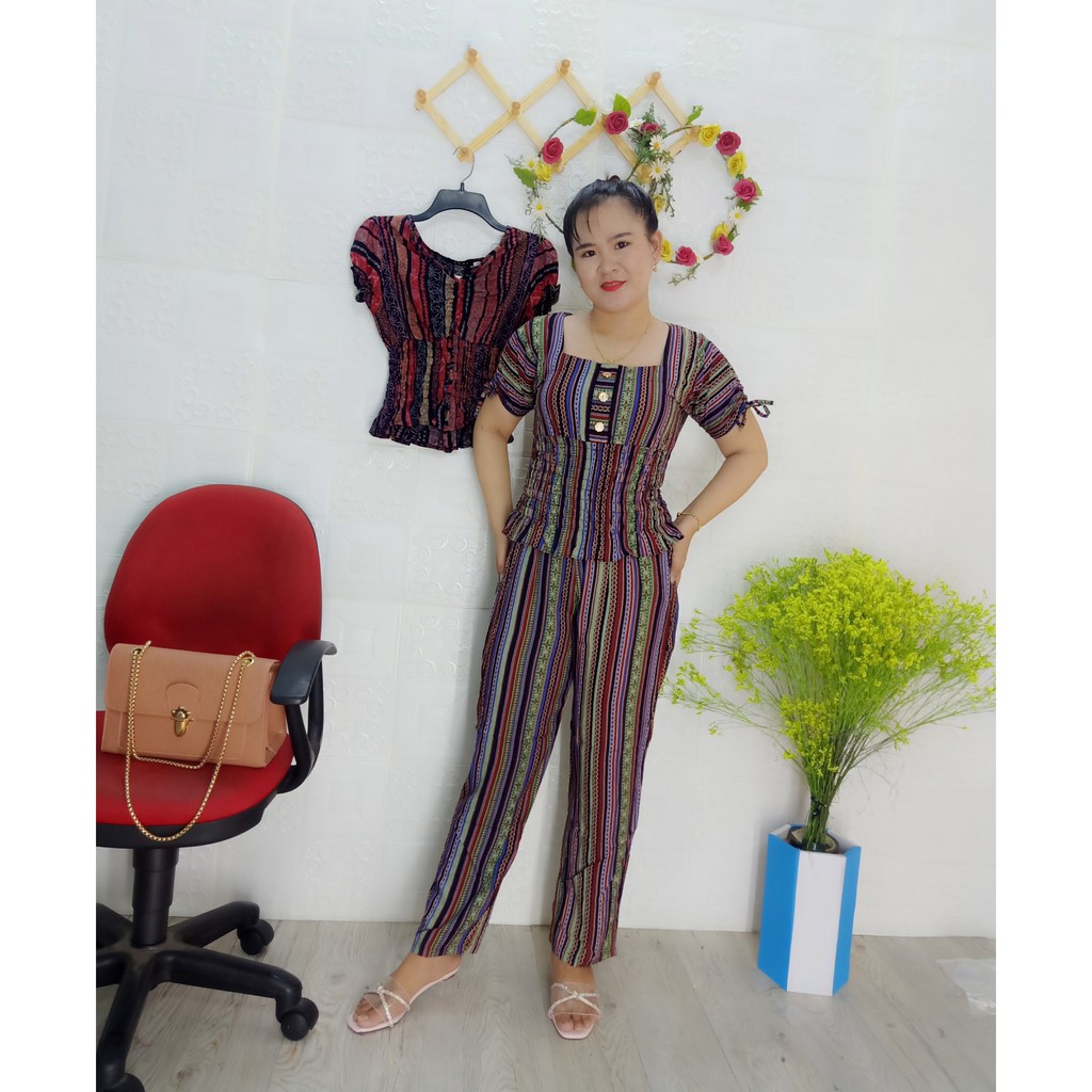 [ duy nhất hôm nay giảm giá sốc ] BỘ TÔN NHUNG PHỐI CỔ VUÔNG PHỐI NÚT