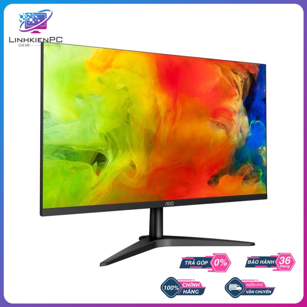 Màn Hình AOC 24B1XH5 IPS FULL VIỀN 23,8inch/FHD/LED/7hz/7ms - linhkienpcgiatot
