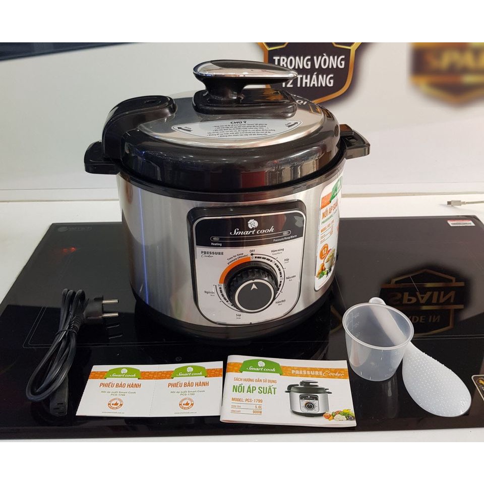 NỒI ÁP SUẤT ELMICH SMARTCOOK 1799 1800 CHÍNH HÃNG BẢO HÀNH 12 THÁNG