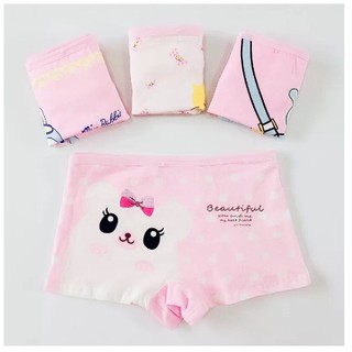 Combo 8 chiếc quần lót đùi, quần chíp đùi cotton KUTE cho bé