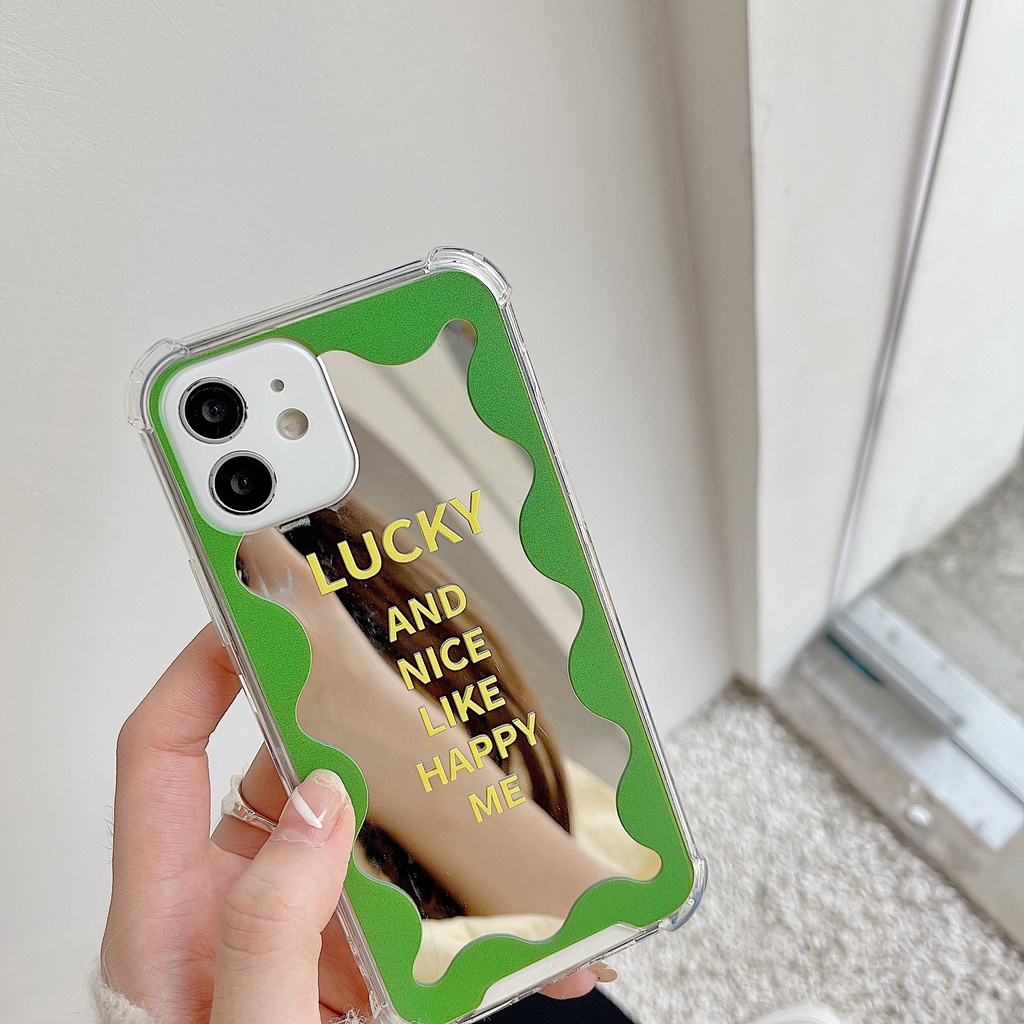 Ốp lưng iphone Ốp Điện Thoại TPU silicone Mặt Gương Thời Trang Cho iPhone 11 pro max X Xr Xs max 7 8 Plus 13 14pro pro max Dinuo case