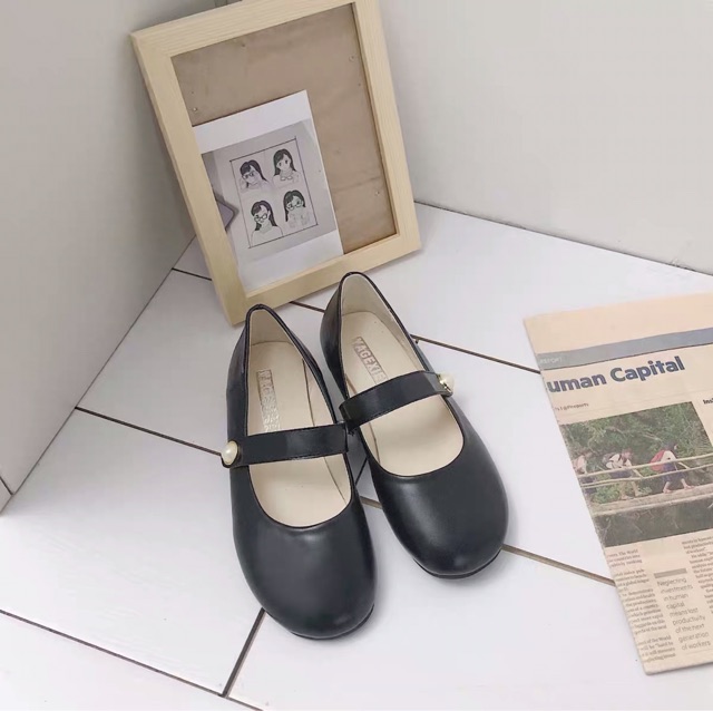 [ Hàng không sẵn ] Giày bệt quai ngang | BigBuy360 - bigbuy360.vn