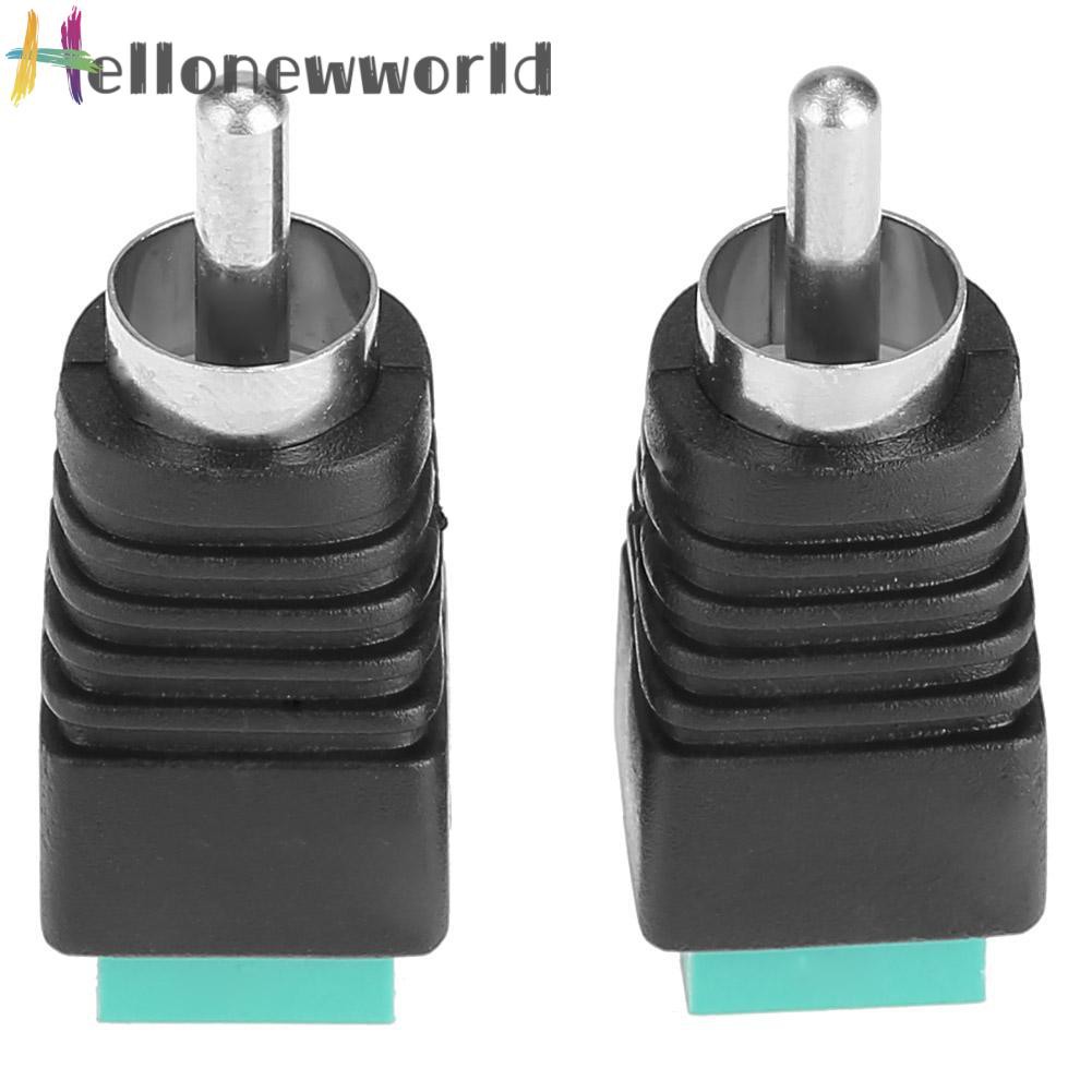 Bộ 2 Đầu Nối Dây Cáp Âm Thanh Rca