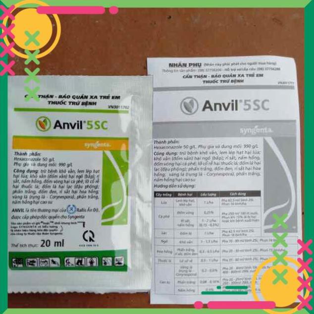 ANVIL 5SC – THUỐC ĐẶC TRỊ NẤM BỆNH CHO CÂY TRỒNG (gói 20ml)