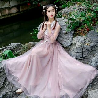 OD - TN00 | Hán phục cách tân | Trang phục cổ trang - Đồ Múa Tuệ Nhiên
