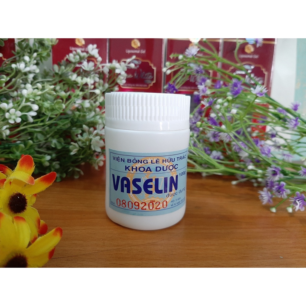 Kem sáp nẻ VASELIN hàng chuẩn viện bỏng Quốc Gia ( hũ 100g). giúp dưỡng và làm mềm da