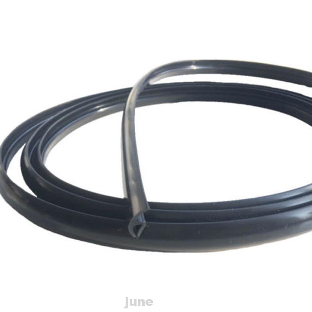 Car Rubber Seal Windshield Panel Trim Moulding Strips Black Supplies Universal Durable