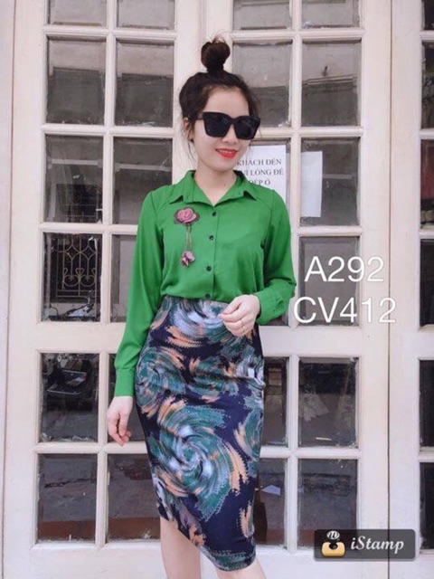 Chân váy bút chì công sở - hoạ tiết (nhiều mẫu) | BigBuy360 - bigbuy360.vn