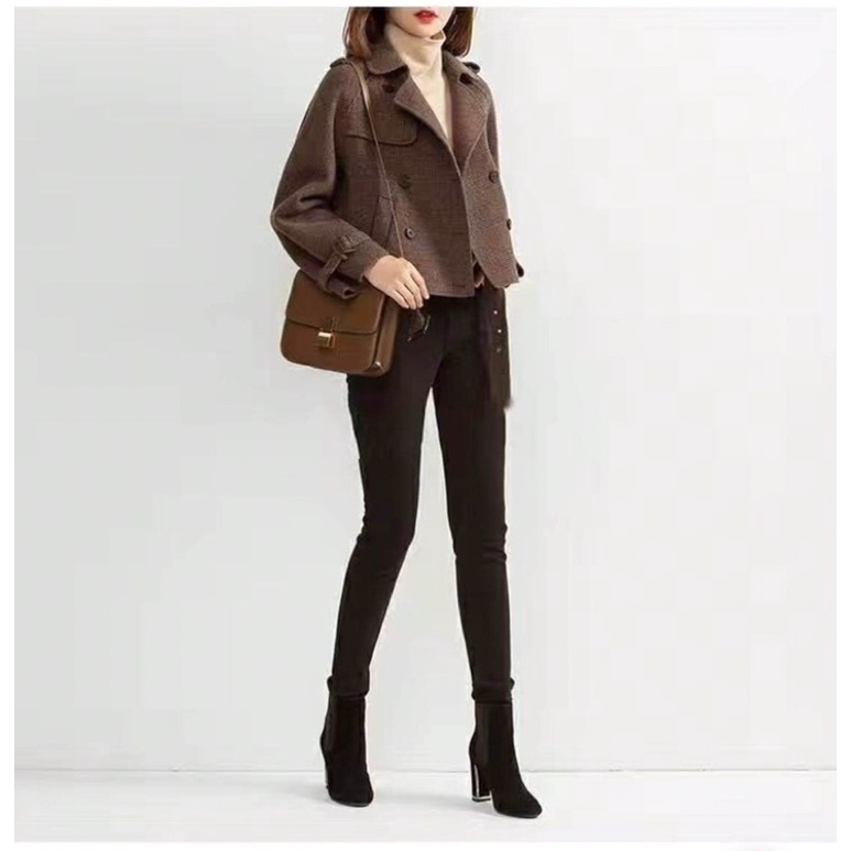 Áo khoác dạ nữ cao cấp kiểu dáng phong cách QCNP3536