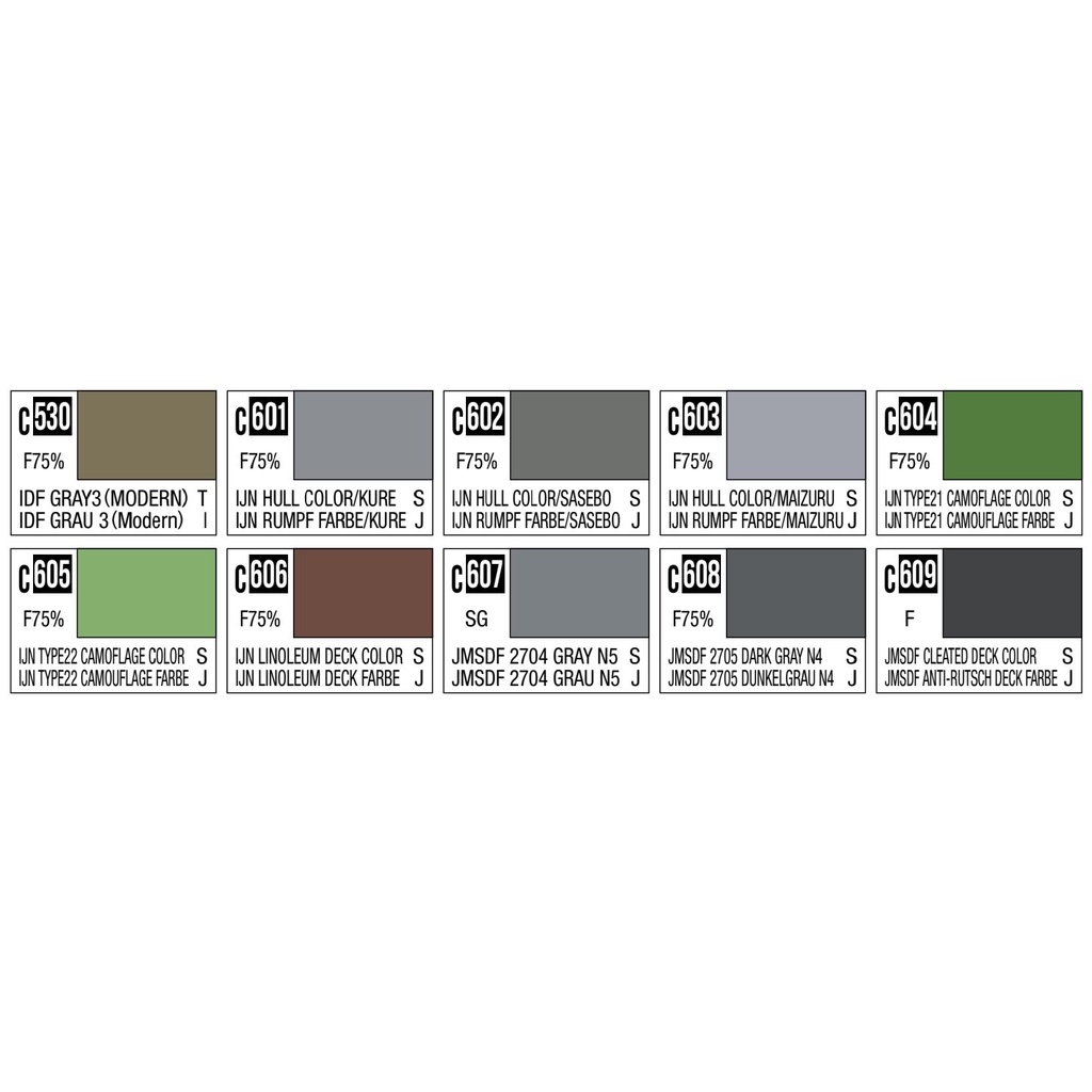 Sơn mô hình Mr Hobby Color Gốc Lacquer Chính Hãng - Dụng cụ mô hình