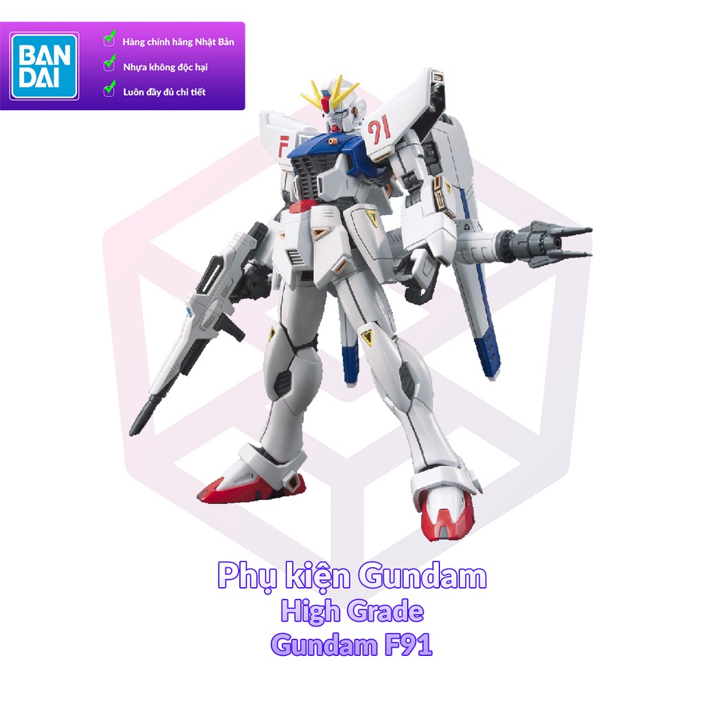 Mô Hình Gundam Bandai HG 167 Gundam F91 1/144 MS Gundam 91