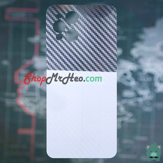 Skin Dán Mặt Sau Lưng Vân 3D OPPO Find X3 - Find X3 Pro - Carbon, Hình hộp, Nhám, Vân Da