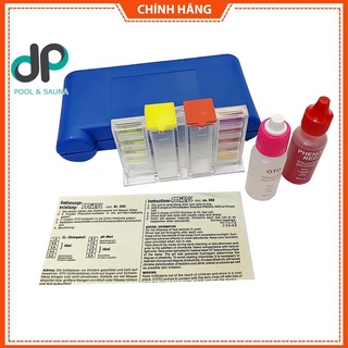 Bộ thử nước bể bơi midas | bộ test ph và clo nước hồ bơi midas