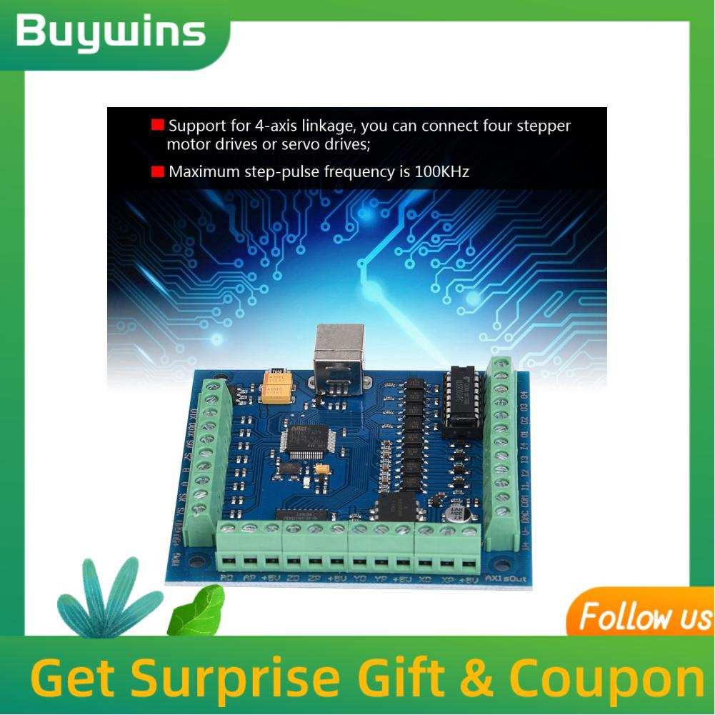 Bảng Mạch Chuyển Động Usb Muawins Mach3 Usb 4 Trục 100khz Cnc Cho Chạm Khắc