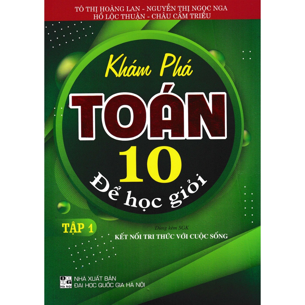 Sách Tham Khảo- Combo Khám Phá Toán 10 Để Học Giỏi (Dùng Kèm SGK Kết Nối) (Bộ 2 Cuốn) - HA