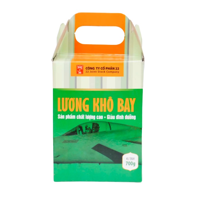 [HCM] Lương khô bay- Lương khô quân đội -700 gram/Hộp