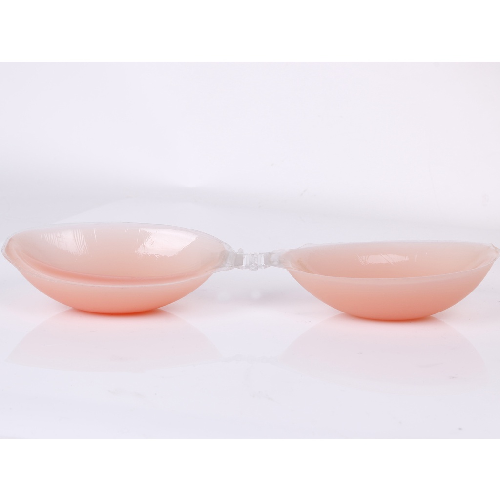 Miếng dán ngực silicon cài trước kèm dây rút trong nâng ngực - Áo ngực dán nâng ngực chuyên dùng mặc váy cưới 189