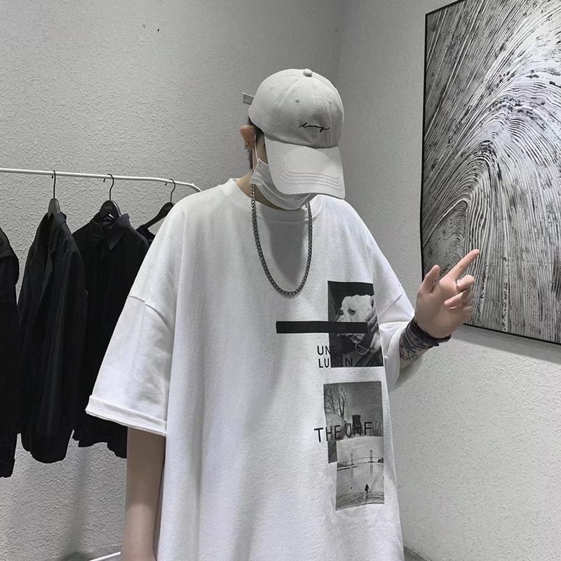 Áo Thun Tay Ngắn In Hình Gấu Hoạt Hình Dành Cho Nam Và Nữ