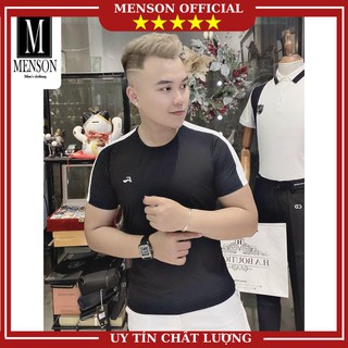 [Hàng Loại 1] Áo Thun Nam Cổ Tròn Chất Mát Lạnh - Áo Phông Nam Thể Thao Co Giãn Thoáng Mát Ôm Body MR1407