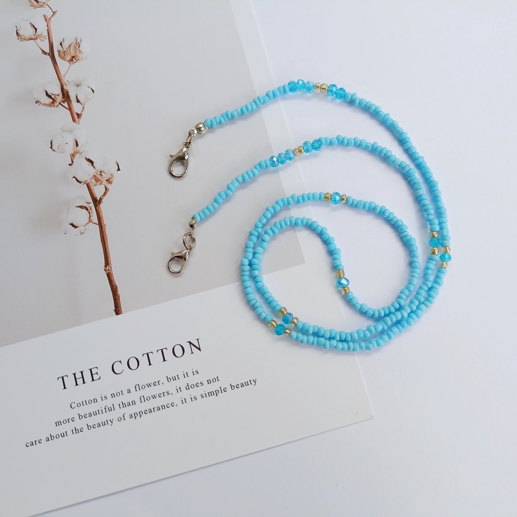 Dây đeo khẩu trang đa năng handmade Tiệm Nhà Pony Deep Ocean PN06